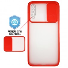Capa para Samsung Galaxy A20s - Cam Protector Vermelha